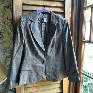 Ann Taylor wool suit jacket  10p